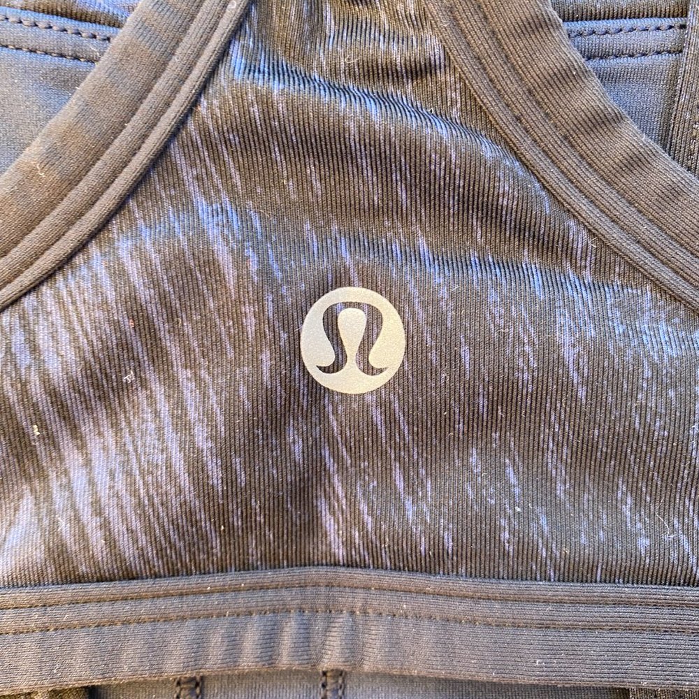 Lululemon Splendour Bra Wind Chill Deep Navy - Picture 7 of 8